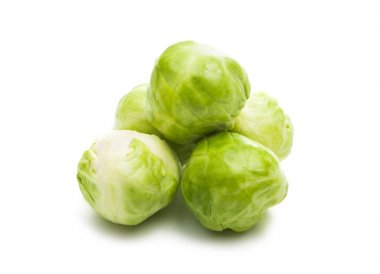 Brüksel lahanası izole 