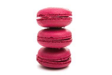 Çilek macaron acıbadem kurabiyesi kurabiye tatlı