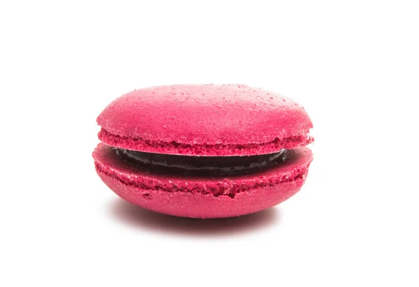 Strawberry macaron macaroon cookie dessert — Stock Photo, Image