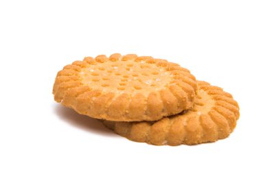 Tereyağlı kurabiye izole 