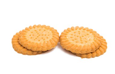 Tereyağlı kurabiye izole 