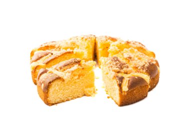 Amerikan Pastası izole 