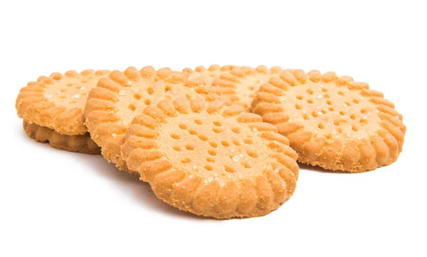 Galletas de mantequilla aisladas —  Fotos de Stock