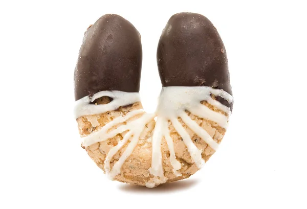 Biscuit hoefijzer geïsoleerd — Stockfoto