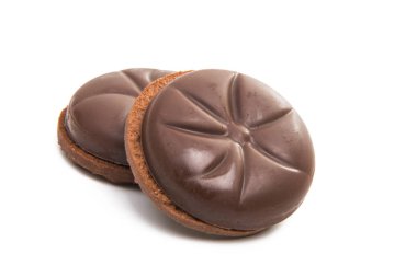 çikolata kurabiye izole