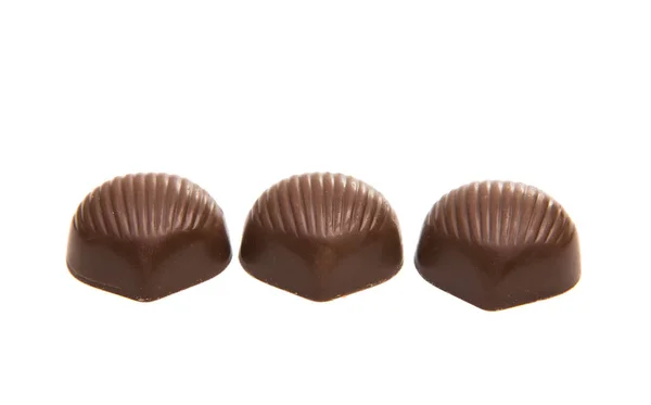 Chocolade snoep geïsoleerd — Stockfoto