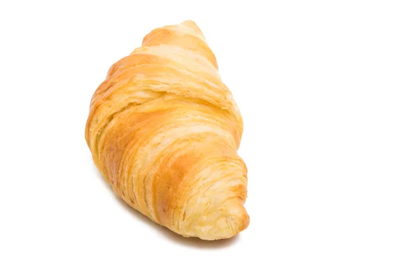 Backwaren Croissant isoliert — Stockfoto