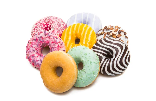 Donuts in Glasur — Stockfoto