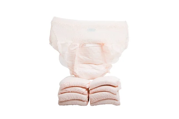 Female diapers isolated — Stock Photo, Image