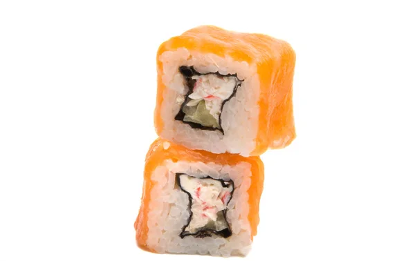 日本寿司卷分离 — 图库照片