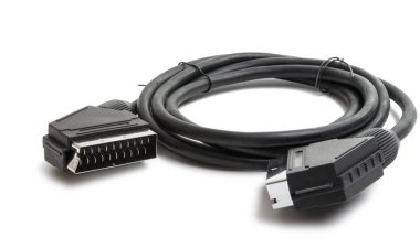 izole video scart kablosu 