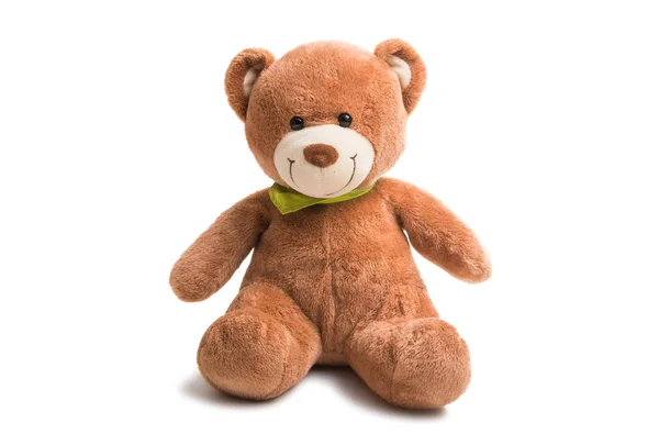 Soft teddy bear isolated — Stock Photo, Image
