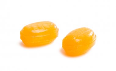 lolipop, meyve şekerleri izole 