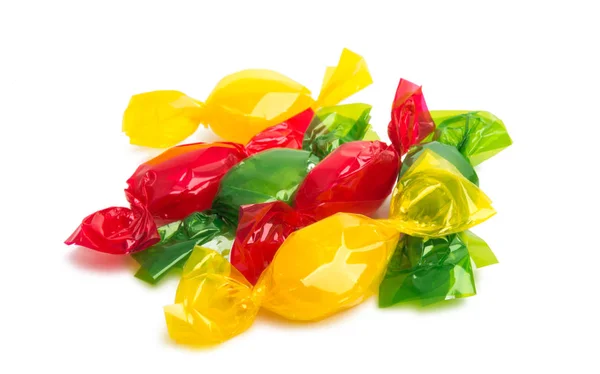 Candy in wrapper isolated — Stock Photo, Image