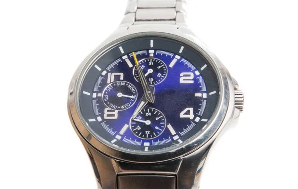 Men's wristwatch isolated — Stock Photo, Image