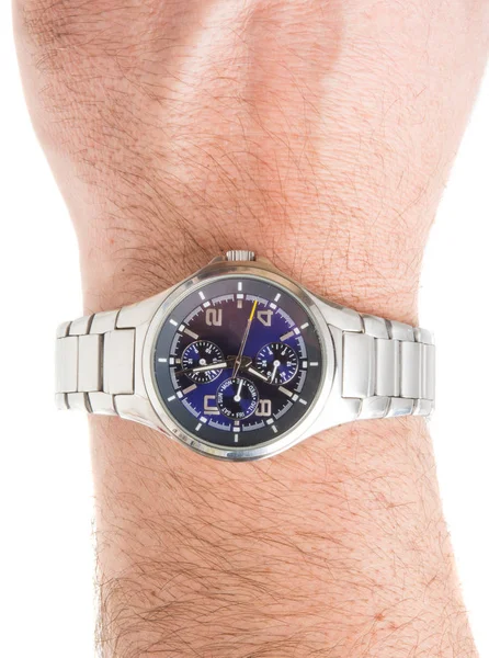 Men's wristwatch isolated — Stock Photo, Image