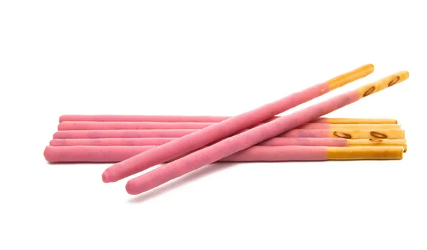 Cookies with bright flogging. Japan sweets. — Stock Photo, Image