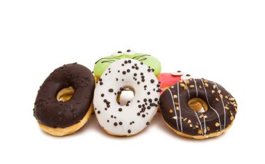 çörek izole sır içinde 