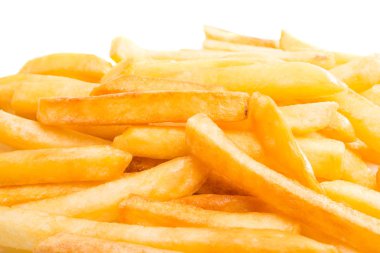 İzole kızarmış patates 