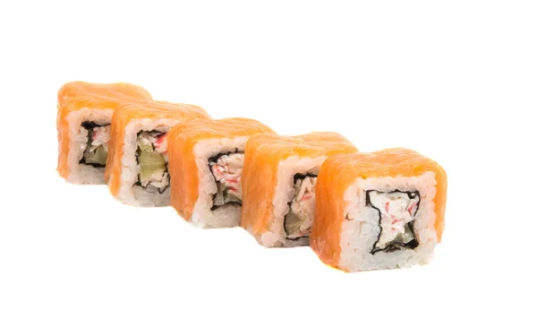 Sushi owoce na białym tle — Zdjęcie stockowe