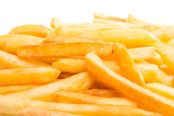 Pommes de terre frites isolées — Photo