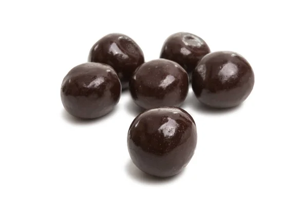 Chocolate arrastre jalá con fruta — Foto de Stock
