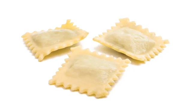 Hagyományos Ravioli elszigetelt — Stock Fotó