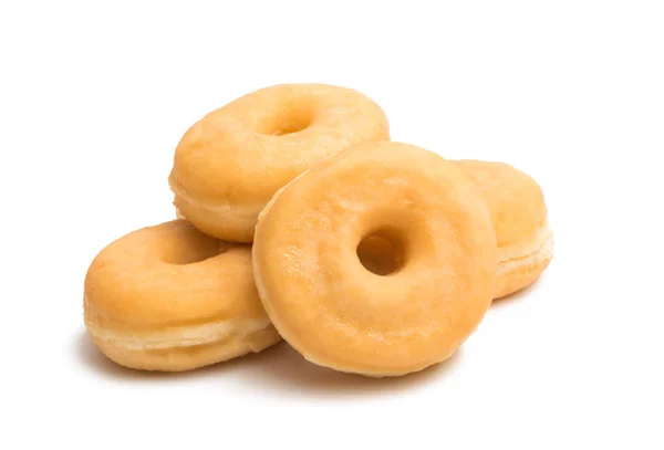 Kleine donuts geïsoleerd — Stockfoto