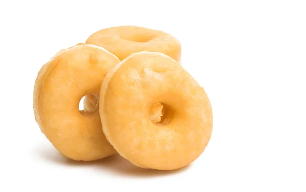 Kleine donuts geïsoleerd — Stockfoto