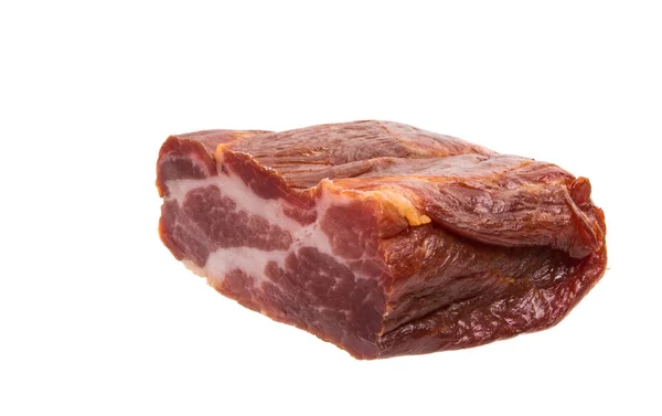 Carne essiccata isolata — Foto Stock