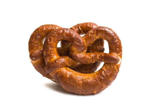 German pretzel isolated — Stock Photo, Image