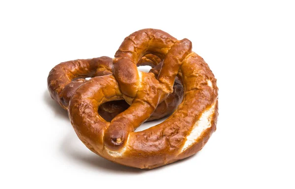 Alemão pretzel isolado — Fotografia de Stock