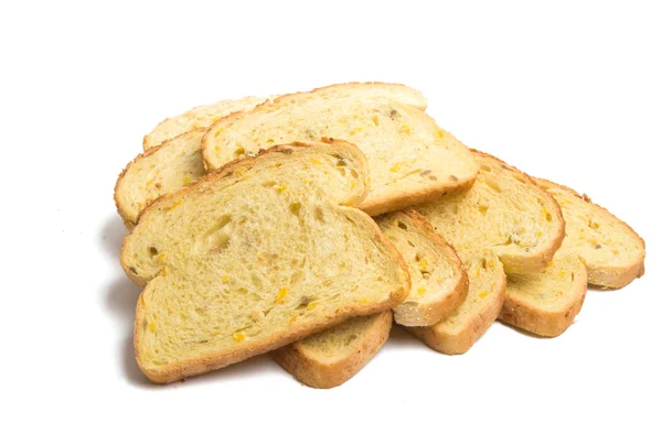 Holenderski chleb na białym tle — Zdjęcie stockowe