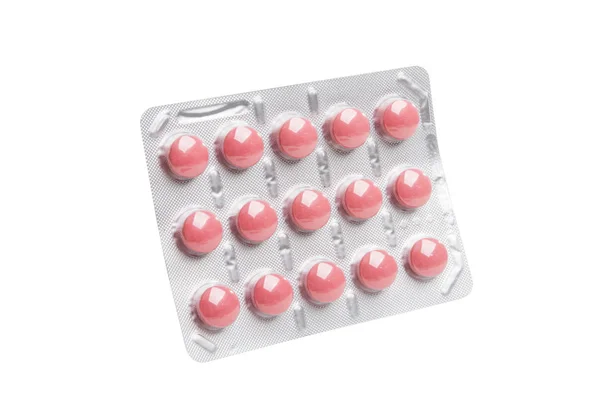 Elszigetelt tabletták csomag — Stock Fotó