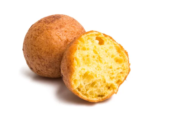 Izole peynirli çörek — Stok fotoğraf