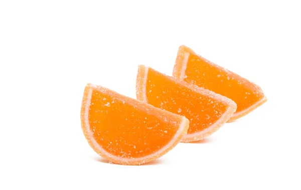 Fruit marmelade segmenten — Stockfoto