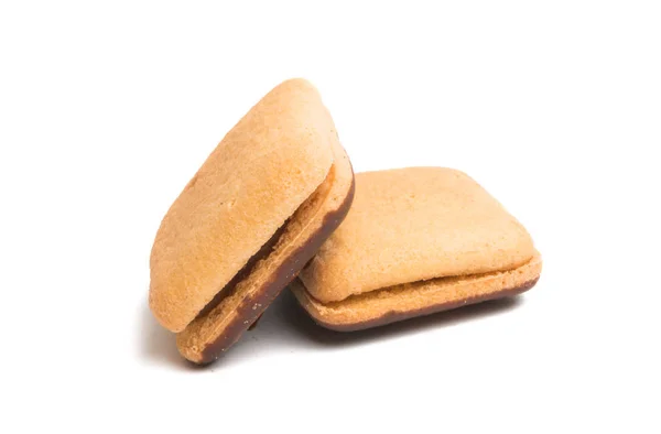 Koekjes sandwich met jam — Stockfoto