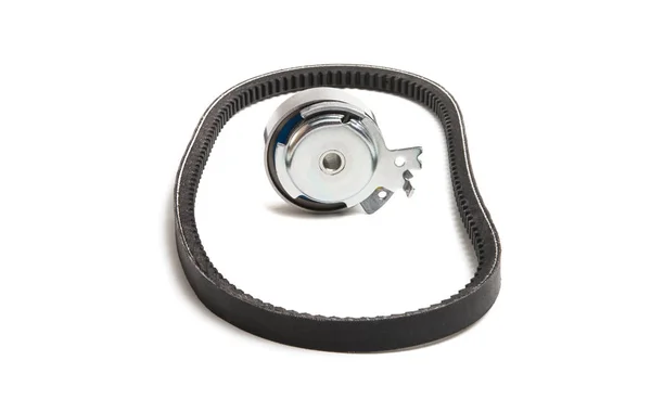 Ceinture Pour Moteur Automatique Isolé Sur Fond Blanc — Photo