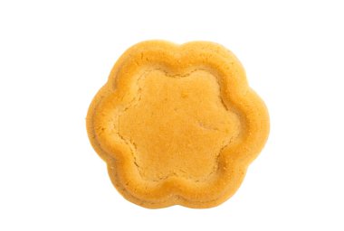 Tereyağlı kurabiye izole 