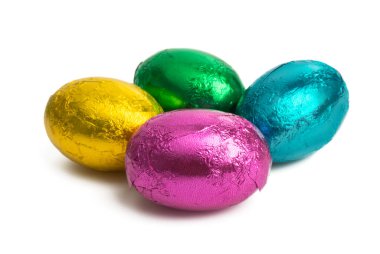 Folyoda paskalya çikolatası. 