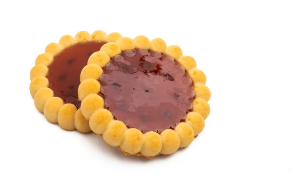 Biscuits avec confiture de gelée — Photo