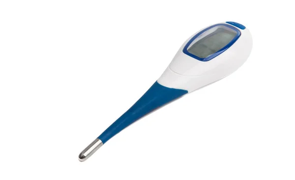 Elektronische medische thermometer geïsoleerd — Stockfoto