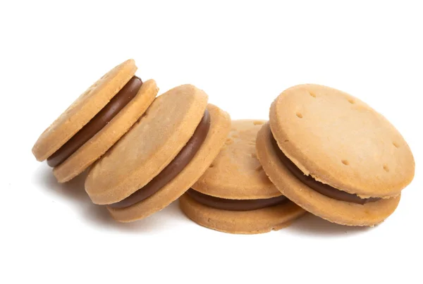 Swiss tasty cookies isolated — Stock Photo, Image
