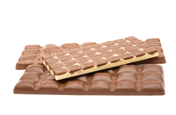 Chocolate bar isolated — Stock Photo, Image