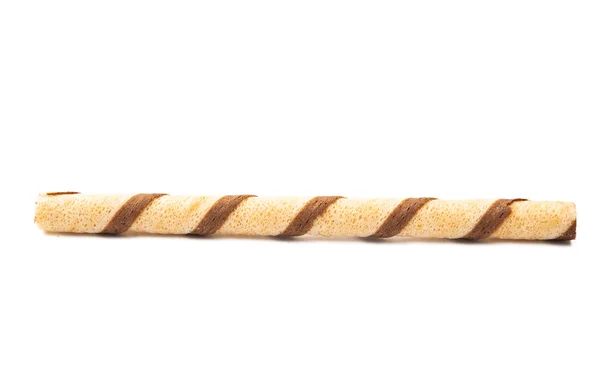 Chocolate wafer roll — Stock Photo, Image