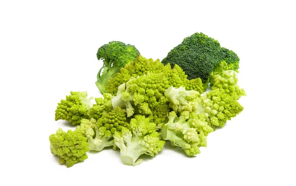 Cavolo Romanescu isolato — Foto Stock