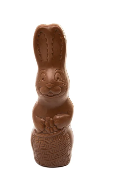 Chocolade bunny geïsoleerd — Stockfoto