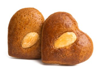 Zencefilli kurabiye kalbi izole 