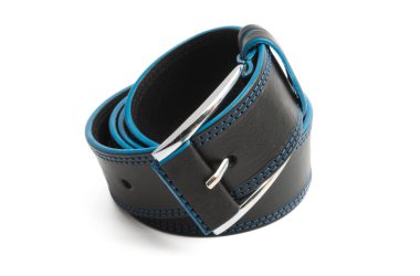 erkek deri kemer izole 