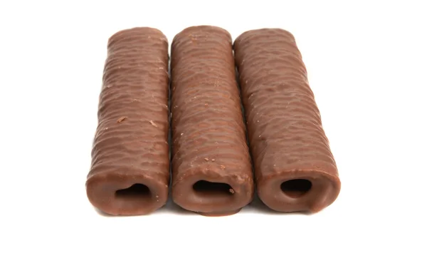 Chocolate rolls — Stock Photo, Image
